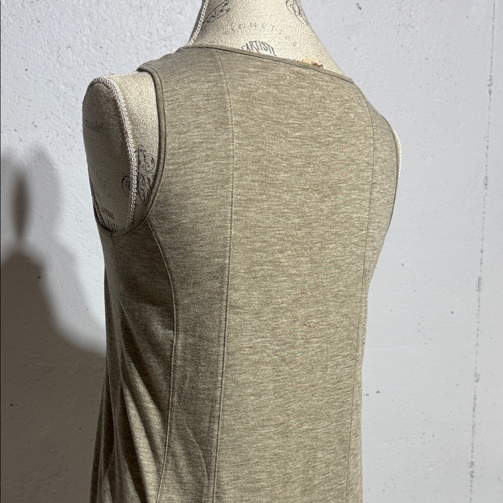 Mystree Textured Beige Tank Top